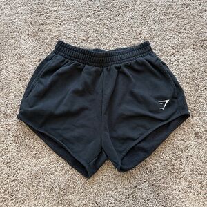 Gymshark Black Fleece Shorts